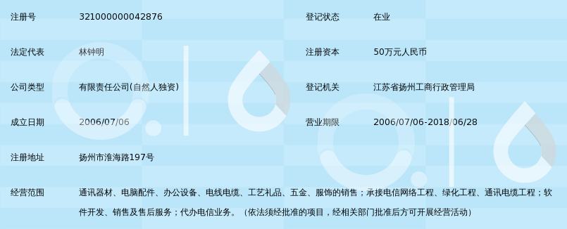 扬州千禧通讯设备_360百科